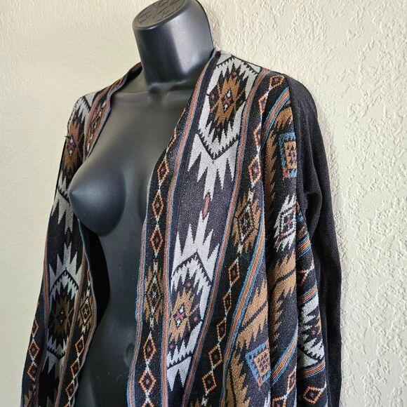 Peruvian Connection Open-Front Cardigan - Picture 2 of 8